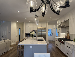 3 A beautifully renovated kitchen space.